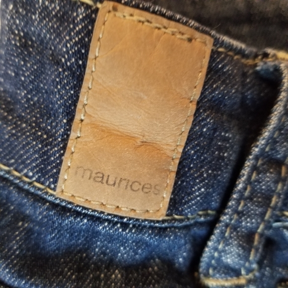 MAURICES Ashlyn Boot Distressed Med Wash Jeans - Picture 7 of 11
